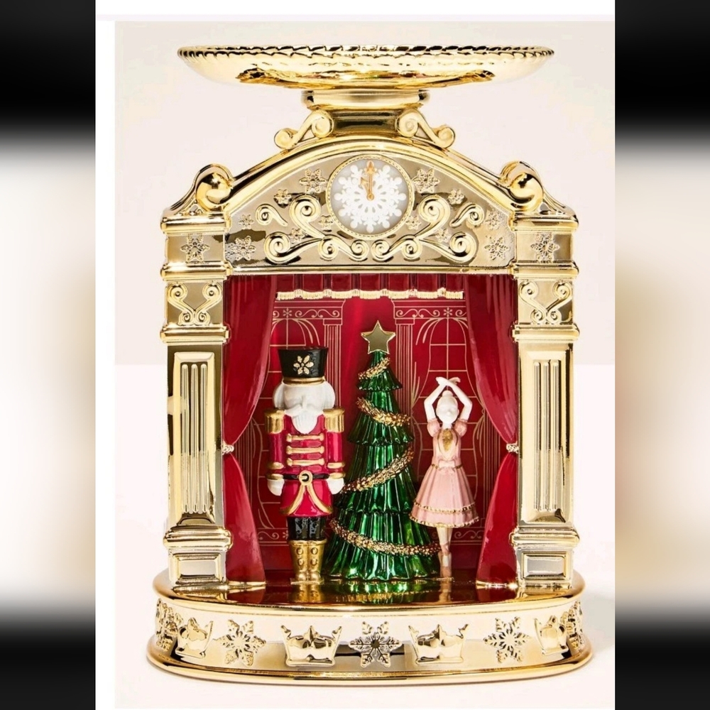 Bath & Body Works Gold Nutcracker Ballet Scene Decor